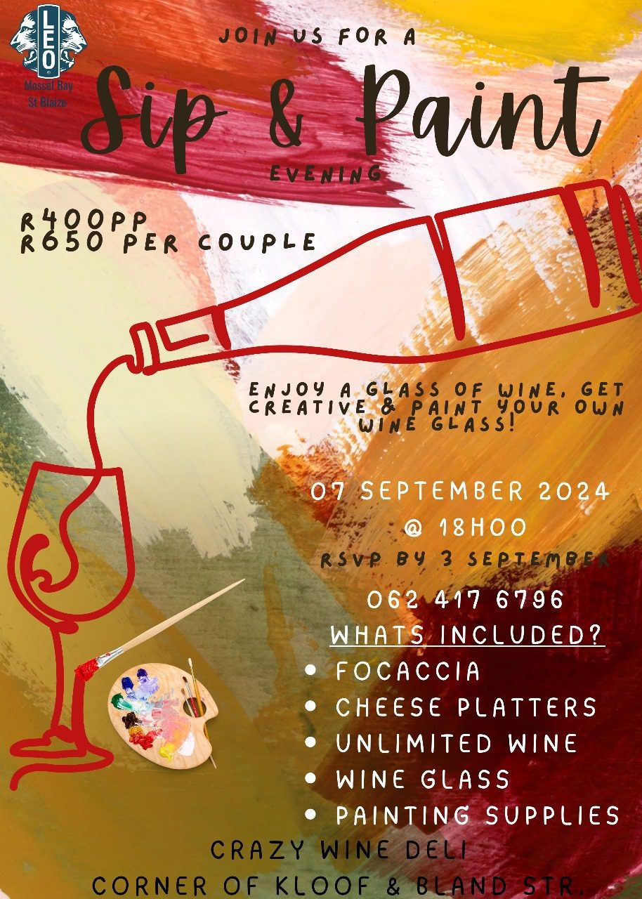 sip and paint at crazy wine deli 04 sept 24