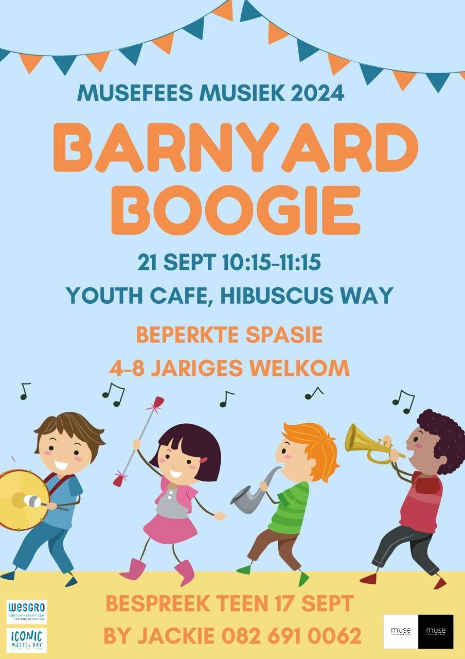 barnyard boogie at youth cafe 21 sept 24