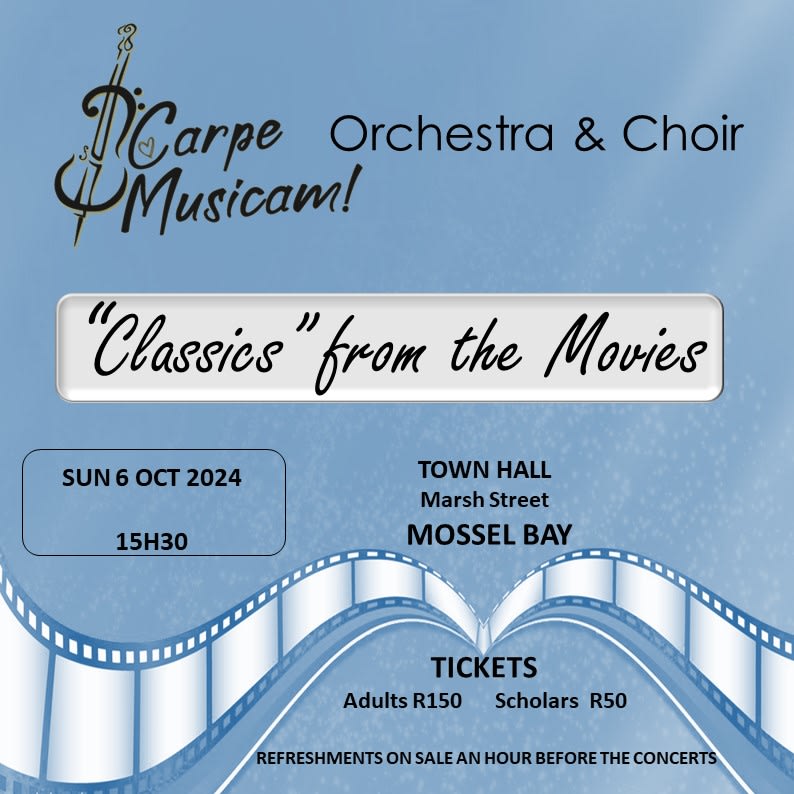 classics from the movies carpe musicam 6 oct 24 town hall