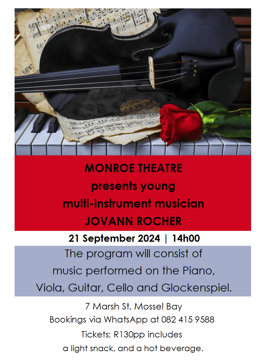 jovann rocher at monroe theatre 21 sept 24