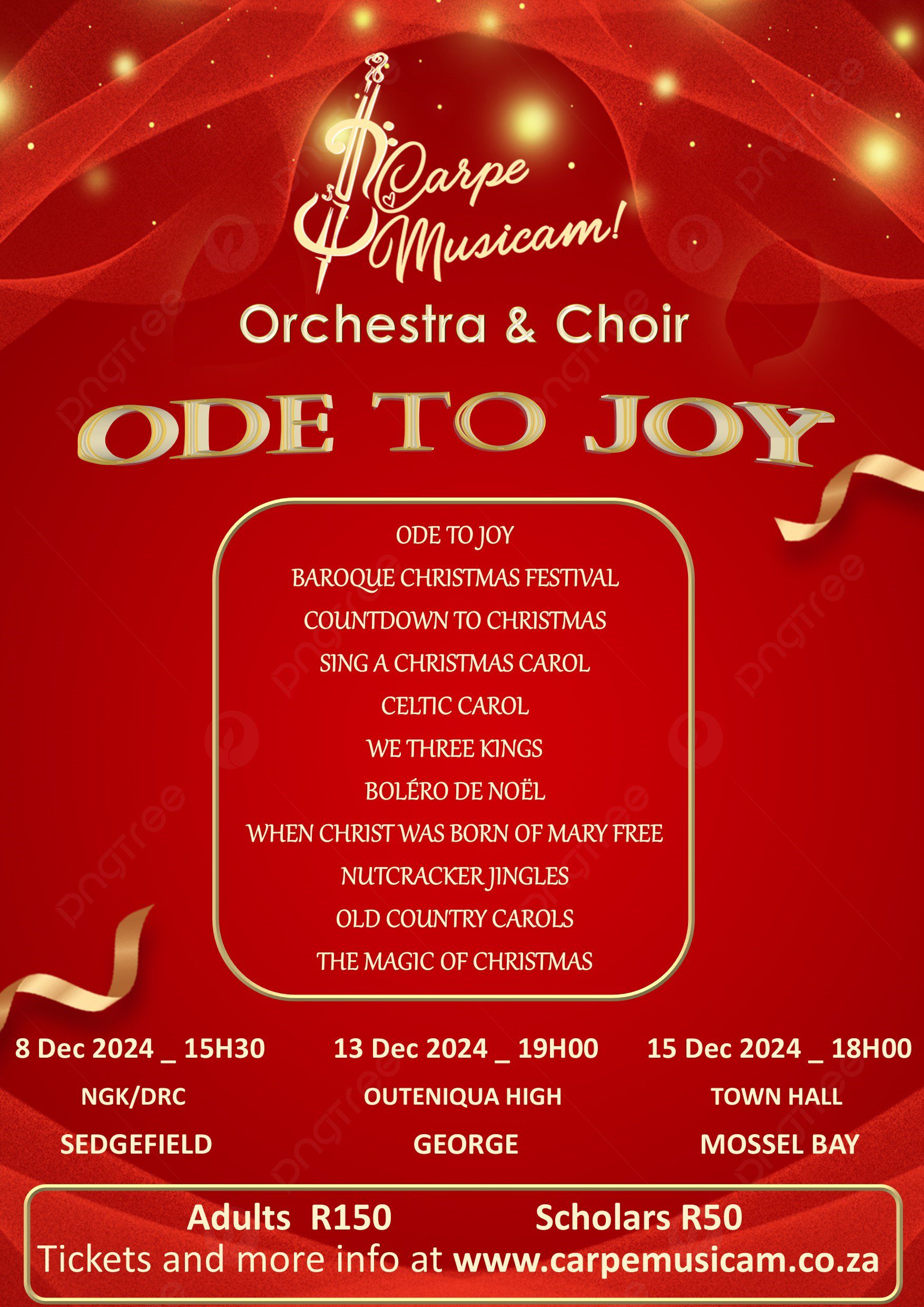 carpe musicam ode to joy christmas show 15 dec 2024